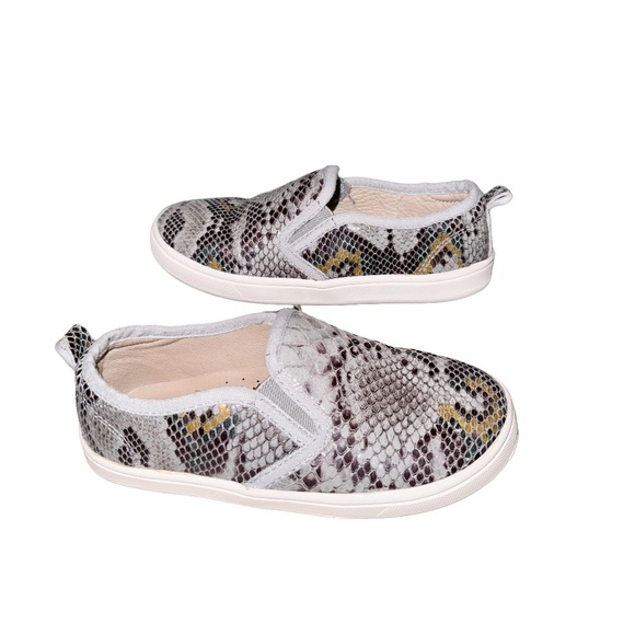 OLD SOLES abby snakeskin slip on shoes girls shoes size 30 or US 13 - Picture 11 of 15